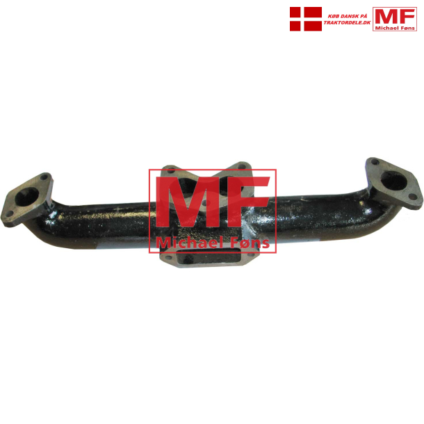 Udst�dnings-manifold til 4-cyl. David Brown 990-995-996-1200-1210