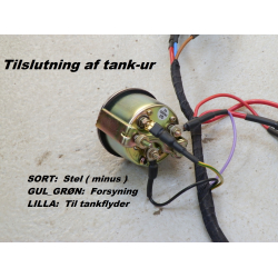 EGENPRODUKTION: Ledningsnet til MF165/MK2, MF175, MF178 med stelstyret start-hjlperel.