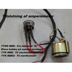 Egenproduktion: Ledningsnet til MF165/MK I, med stelstyret start-hjlperel.