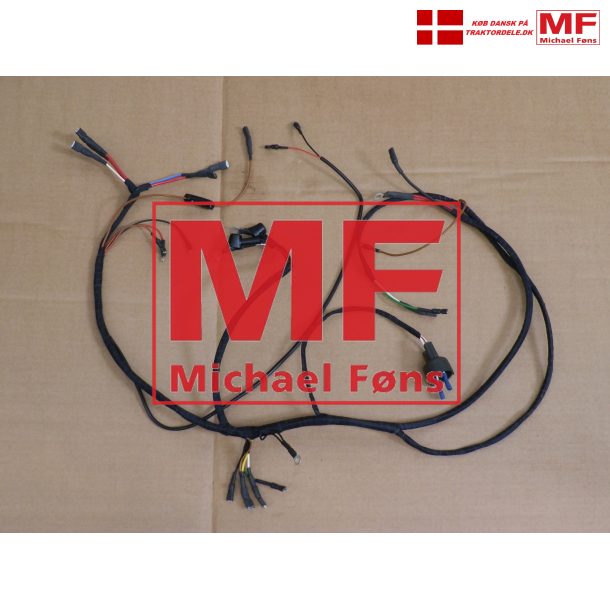 Egenproduktion: Ledningsnet til MF165/MK I, med stelstyret start-hjlperel.