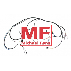 Ledningsnet til generator-drift, MF135Diesel. Leveres uden kontrollampe, men med diagram.