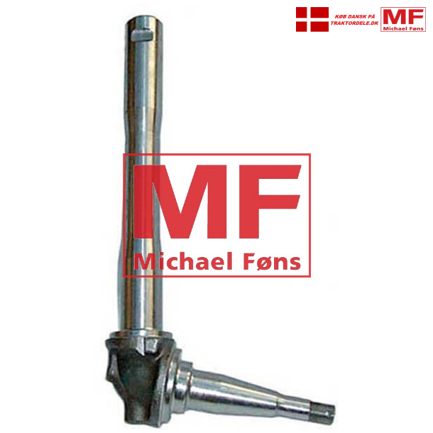 Brugt forhjuls-spindel, Venstre. MF65 Heavy-Duty
