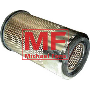 Luftfilter-indsats, udvendig-, MF135. Ca-ml: 114X234mm. Med midthul.