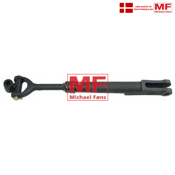 Venstre lftespindel, MF135/32" hjul samt MF240-MF550. Lngde 600mm fra ned. hul til v. knoledshul.