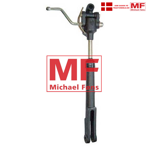 Justerbar spindel, komplet med hndsving og knoled. MF135 med 32" hjul, MF165, MF550