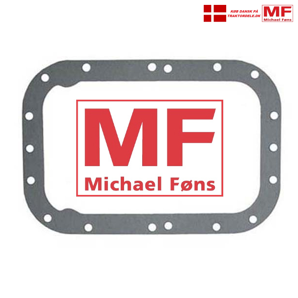 Liftdksel-pakning, Ferguson 26-31. Ls papirpakning under dksel.