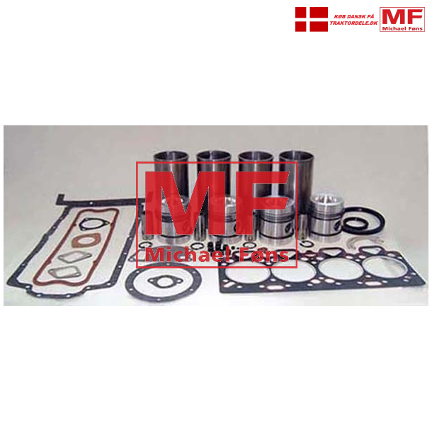 Motor-renoverings-st, Fordson Power-Major. Pind 34,92mm og foringer med 1 stk O-ring