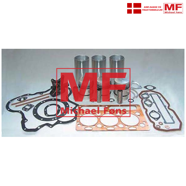 Motor-renoverings-st, MF35/3, med chrom-foringer, m. pakdser, lseblik, pumpe og monteringstips.