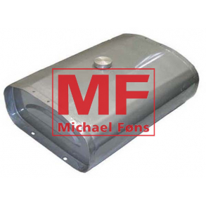 Benzintank til Ferguson26 og 31. NY tank i flot kvalitet, hanestuds placeret nsten midt fremme.  