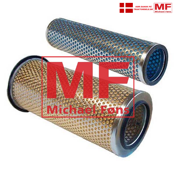 Luftfilter-st til MF565-MF575-MF590 samt MF265-MF275-MF285. 2 filtre i st.