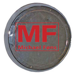 Medalion i forkromet plast, MF165-168-175-175S-185-188 Leveres UDEN label.