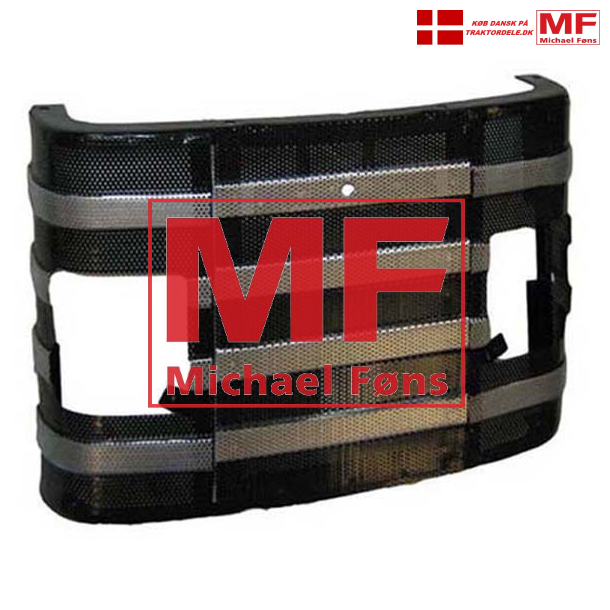 Frontgrill med lygtehuller og frontlge. Uden lge-ls og gummibumbere. Hj model MF135