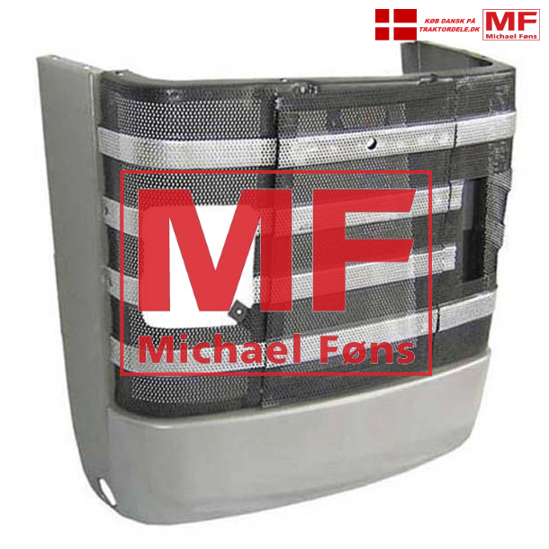 Komplet frontgrillst til ny model MF135 med hj hjlm. Lev. uden forlygter, men inkl. bumbere+ls
