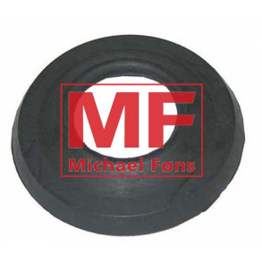 Styrekugle-manchet, tallerkenformet type med 17mm hul. Hjde 20mm