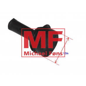 Hjlm-gummidut-st med 12 stk, MF65 hjlm.