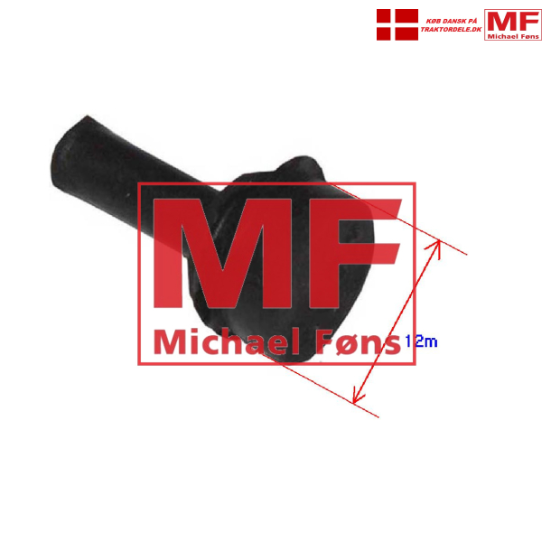 Gummi-dmper til topklap-anslag, MF135-165-175-178-175S-185-188