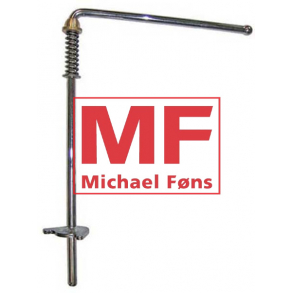 Gashndtag, nyt og forkromet. Massey-Ferguson 35 med dieselmotor.