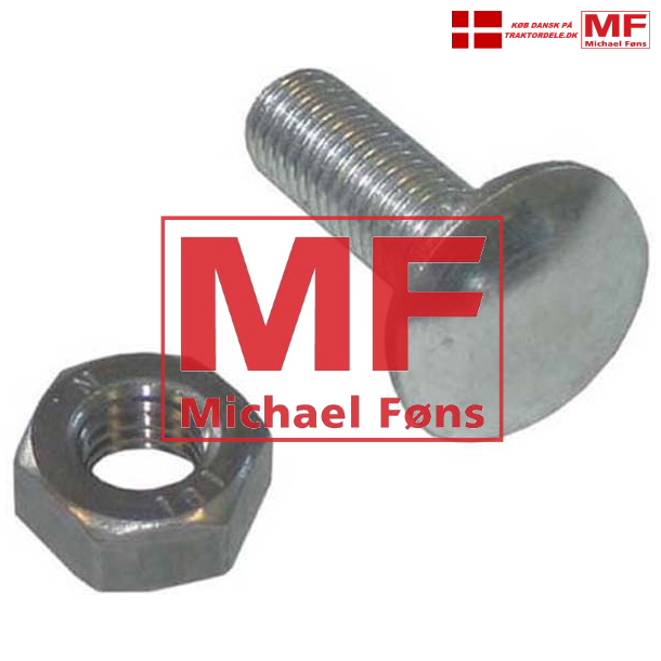 Trinbrdt-bolt med mtrikker. MF135