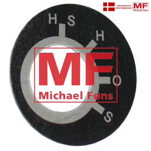 Startkontakt-symbolplade, HS-H-0-S