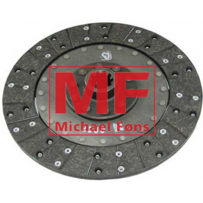 Koblingsplade  228mm. MF35 med enkeltkobling