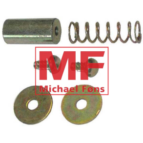 Liftarms-vippeleds-ls. MF65 med ND liftarme. St med 2 nitter, skiver og 1 aksel og fjeder.