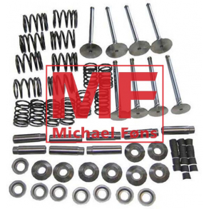 Ventil-kit til Perkins AD4.203 topstykke. Kpl st med alt.