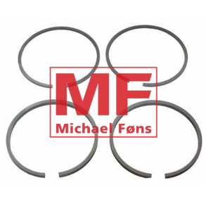 Stempelrings-st med 4 ringe, Ferguson 85mm. Ringe: 2+2+4,75+4,75mm