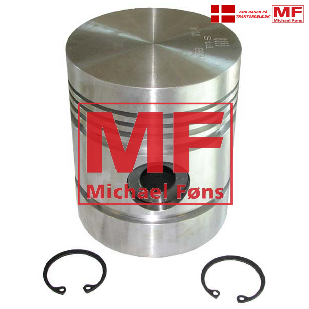 Stempel med 5 ringriller, MF65/Mark1 med Perkins A4.192 og Fordson Dexta.