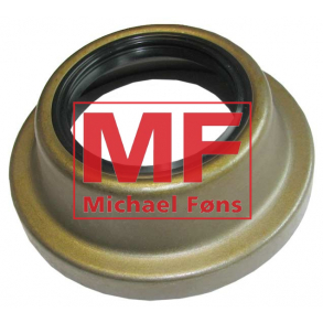 Bagaksel-pakdse, alternativ type til Ferguson med oliesmurte lejer. Husk at smre lejet med fedt!