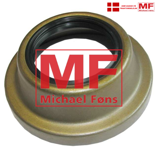 Bagaksel-pakdse, alternativ type til Ferguson med oliesmurte lejer. Husk at smre lejet med fedt!