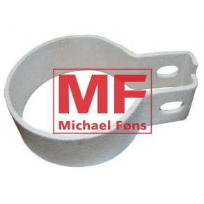 Spndeclamp, metaliseret, 58mm