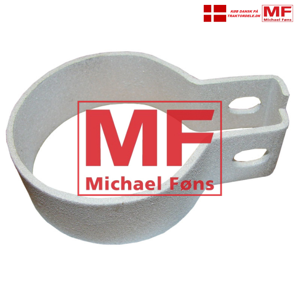 Spndeclamp, metaliseret, 58mm