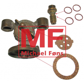 Petroleumshane-repst, med slamglas-ring. Ferguson med dobbelt-tank