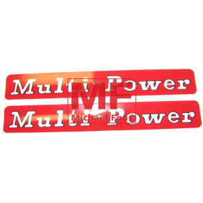 Multi-Power labelst, MF135-165-175-185-188, samt til MF35