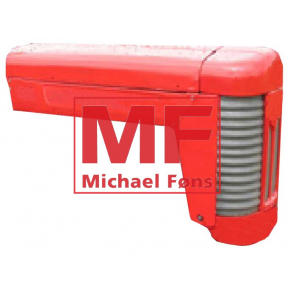 Komplet hjlm-kit, Massey-Ferguson MF65. Med monterings-skruer, men uden emblem+transfers