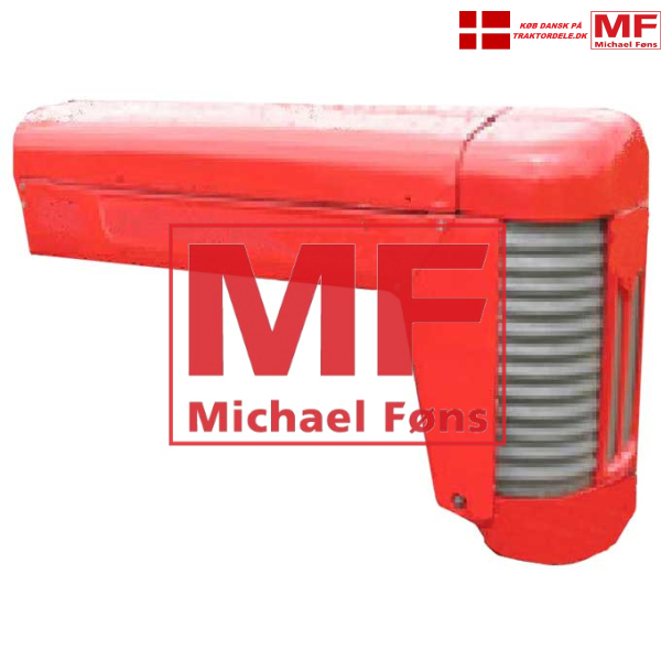 Komplet hjlm-kit, Massey-Ferguson MF65. Med monterings-skruer, men uden emblem+transfers