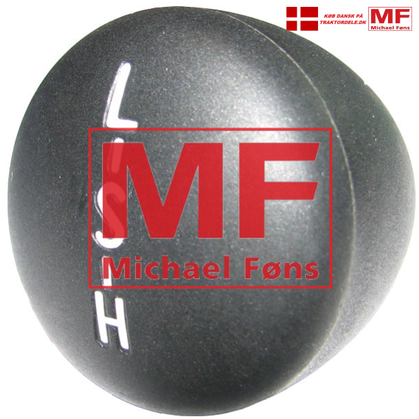 Gearstangsknop L-S-H  til MF135 og opad.