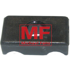 Tankmonterings-gummiplade, nederste. Bageste brndstoftank-ophng. MF35 og MF135