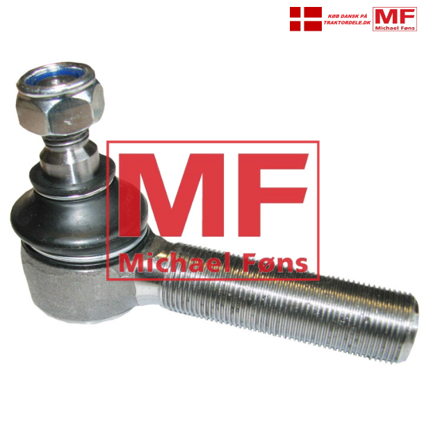 Styrekugle, forreste/bageste, Hjre/venstre. 18mm ret-gevind, Volvo 320-400-430