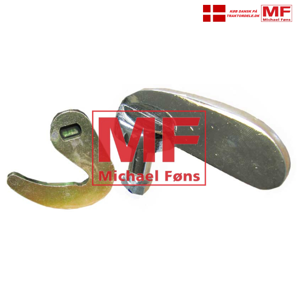 Hjlmkrog med forkromet greb med rigtige ml. MF65. Stk-pris