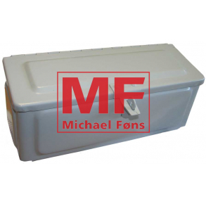 Vrktjskasse, kopi af den originale til Gr Ferguson. Monteres p batterikonsol.
