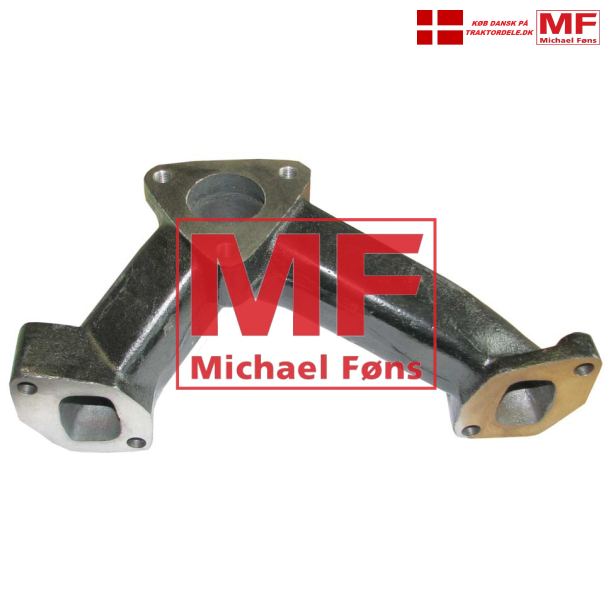 Udstdnings-manifold med nedadvendt afgang. MF175-178-185 og flere.