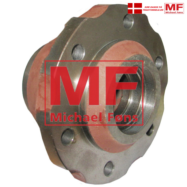 Forhjulsnav til MF65 HD. Leveres uden dksel og bolte...