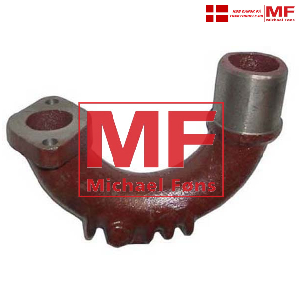 Udstdnings-bjning, MF35Benzin. Med 2-bolts-flance!