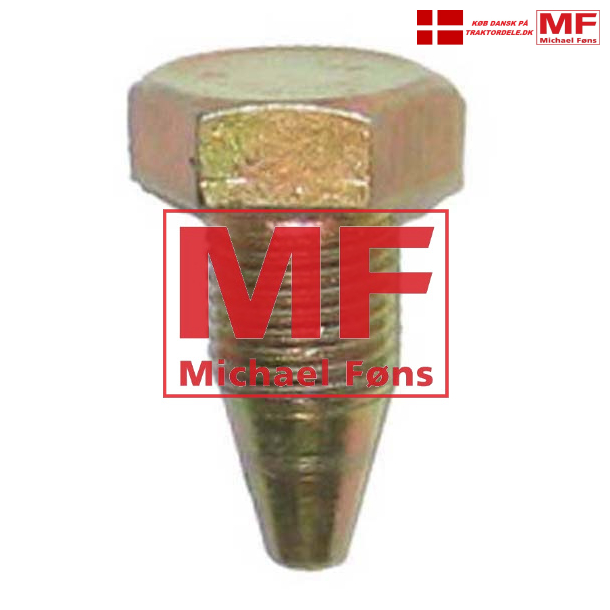 Forbrovippeaksel-fixeringsbolt, MF135 med lige forbro