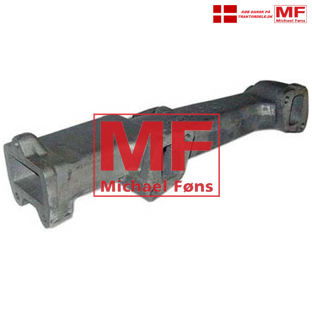 Udstdningsmanifold til MF565-575-590 med udstdning op gennem hjlm.