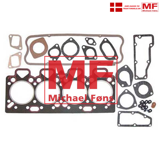 Toppaknings-st, Perkins AD4.212, AD4.236 og AD4.248 med foringer med flammekant.