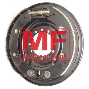 Komplet bremseankerplade med sko+fjedre etc. Ferguson, MF35/135 samt Dexta-er