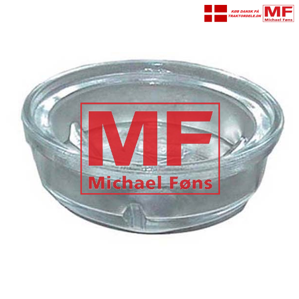 Dieselfilter-slamglas. Lav model, passer med bolt v/n1830702
