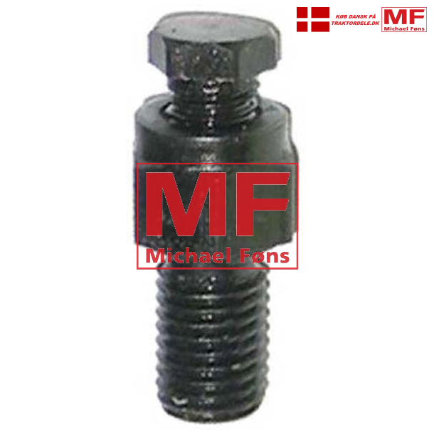 Udlufte-skrue m. kobberskive. Type med stort gevind. Nederste p CAV-pumper.